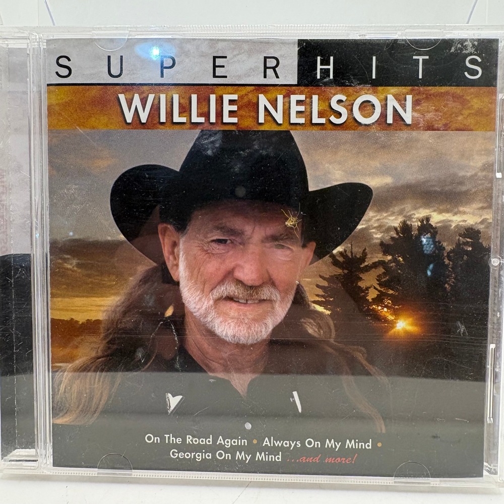 Willie Nelson Super Hits CD On The Road Again Always On My Mind 886971299328